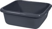 Curver Afwasbak - Vierkant -  38x38x15 Cm - 15 Liter - Antraciet