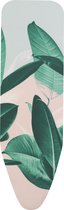 Brabantia Strijkplankhoes B - 124 x 38 cm - Complete Set - Tropical Leaves