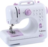 Crafts & Co Naaimachine - Ideaal voor Beginners - 12 Ingebouwde Steken