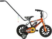 Duwstang voor kinderfiets – Universeel - Zwart – 45 cm