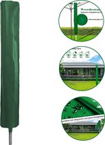 Century Goods™ Droogmolen hoes - Droogmolen beschermhoes - Weerbestendig - 165 x 28 cm - Universeel - Groen