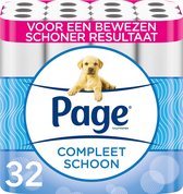 Page toiletpapier - 32 rollen - Compleet schoon wc papier - voordeelverpakking