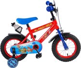 Paw Patrol Kinderfiets - Jongens - 12 inch - Rood/ Blauw