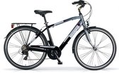 MBM PEOPLE HYBRIDE SPORTS GENTS 28 INCH H50  7 SPEED BLACK TITAN GREY