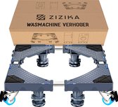 Wasmachine Verhoger Verstelbaar - Vaatwasser, Koelkast, Vriezer en Droger - Meubelroller - Transporthulp - met 4 Wielen