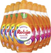 Robijn Klein & Krachtig Color Vloeibaar Wasmiddel - 8 x 19 wasbeurten - Voordeelverpakking