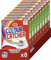 K2r Colour Catcher Anti-kleurdoorloop doekjes - Voordeelverpakking - 8 x 12 stuks