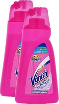 Vanish Oxi Action Intelligence Gel - Vlekverwijderaar - 2x 1 L - Voordeelverpakking