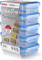 Tefal MasterSeal Fresh Mealprep Set - 5 x 800ml - Blauw