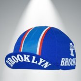 BROOKLYN BLAUW - wielerpet - cycling cap - koerspet