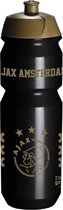 AJAX Bidon Zwart Goud 750 ml - Ajax Drinkfles - Ajax Waterfles- Ajax Voetbal - Ajax Amsterdam -