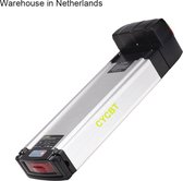 CYCBT Fietsaccu voor E-Bike Accu 36V- 13AH Geschikt voor E-GO, Wondervelo, Hapex, City Line F1, F2, M1 en M2, Accu voor Elektrische Fietsen.-