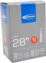 Schwalbe SV17 - Binnenband Fiets - Frans Ventiel - 40 mm - 28 x 1 1/4 - 1 3/8 - 1 1/2 - 175