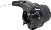 Shimano Nexus SL-3S41E draaiversteller 3 speed (met kabels en clickbox) - zwart