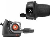 Twist shifter 7 speed Sunrace met clickbox passend op Sram S7