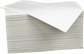 Papieren Handdoekjes - 3200 stuks, 2 laags, 23x25cm
