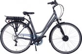 Amigo E-Vibe D1 - Elektrische stadsfiets voor dames - Met 7 versnellingen - Matgrijs