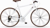 MBM LIFE URBAN STYLE Fixed Gear  H 58 cm 21 Speed 28 Inch White