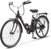 Hitway Elektrische Fiets J5 | E-bike | 250W Motor | 26 inch | Zwart