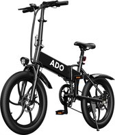 ADO A20 Elektrische Vouwfiets - 20 Inch 7 versnellingen 250W Lithuim Batterij 10Ah Max. 25Km/u