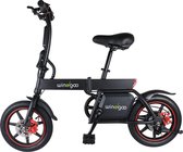 Windgoo B-20 Elektrische vouwfiets - Snelheid 25 km/h - 15 km bereik - Schijfremmen