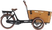 Vogue Carry 3 - Fiets (elektrisch) - Unisex - Matzwart;Bruin - 26;20