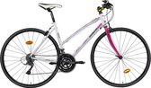 Lombardo Ventimiglia Cycle Cross  D  Framehoogte 44 Cm 24 Speed White Fuchsia