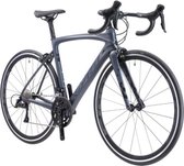 Racefiets Carbon  KOOTU Hurricane2.0  700C Shimano SORA R3000 18 versnellingen Zwart grijs 52 cm