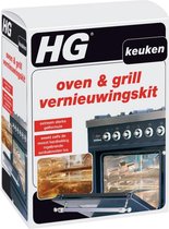 HG oven&grill vernieuwingskit - 600 ml - verwijdert hardnekkige aanbakresten - extreem sterke gelformule