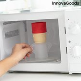 InnovaGoods - Magnetron reiniger - Keuken - Vaatwas bestendig - Water- en Azijnniveau-indicator - Fuming Chef
