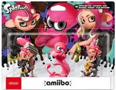 Amiibo - Octoling Girl, Octoling Boy, Octoling Octopus - Splatoon