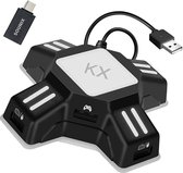 Sounix Gaming Toetsenbord en Muis USB Adapter Geschikt voor Switch - Muis Converter gebruikt  voor PS4/PS3/Xbox One/NS Switch - Zwart-UKX0000X