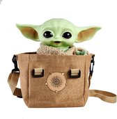 Disney Star Wars Mandalorian The Child Baby Yoda Pluche in Tas