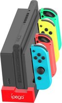 iPega Docking Station - Geschikt voor vier Nintendo Switch joy-cons