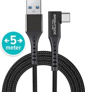 Brightside Oculus Quest 1/2 link kabel - Nylon Gevlochten - 5 meter
