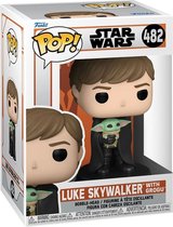 Funko Star Wars Verzamelfiguur Pop! Vinyl - The Mandalorian Luke With Child Multicolours