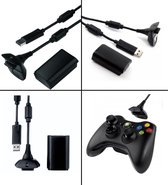 Play & Charge Oplaadbare Batterij Kit voor Xbox 360/ Accu Pack Oplader - Battery Xbox 360 Controller