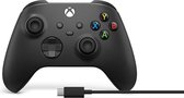 Xbox Draadloze Controller + kabel voor Windows 10