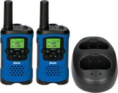 Alecto FR175BW - Walkie Talkie voor kinderen en volwassenen - Set van 2 stuks - Bereik tot 7 km - Blauw-Zwart