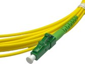 LOGILINK FPSLC05 Simplex LWL-patchkabel, glasvezel kabel SM OS2, C/APC - LC/APC, 5 m