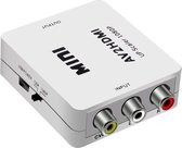 TULP naar HDMI adapter - AV  naar HDMI  converter- Wit