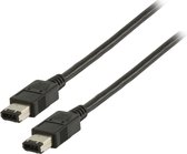 FireWire 400 Kabel FireWire 6-Pins Male - FireWire 6-Pins Male 2.00 m Zwart