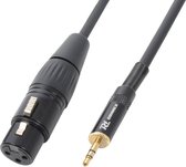 Kabel 3.5mm Stereo - XLR Female 0,5m