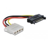 SATA (m) - Molex (v) adapter - 0,10 meter