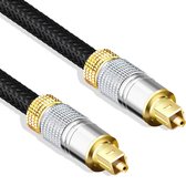 Optische kabel - SPDIF - Toslink - Verguld - 1 meter - Allteq