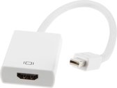 Mini Displayport / Thunderbolt naar HDMI Female Kabel Adapater - Voor Apple Macbook Air (2017 en 2015) en Macbook Pro (2017 en 2015)