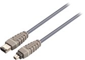 Bandridge BCL6202 - Firewire 4 naar 6 pin kabel - 2 meter