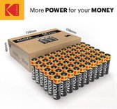 Kodak XTRALIFE alkaline AA/LR6 - Batterij - 60 stuks