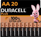 Duracell Plus Alkaline AA batterijen - 20 stuks