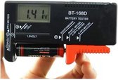 LOUZIR Batterij Tester Model BT-168D w / 1.4 - Zwart + Rood